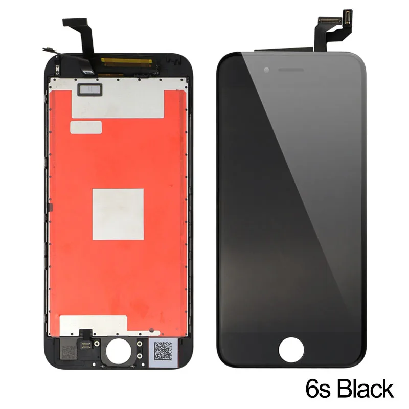 10 шт./лот класс AAA сенсорный экран+ ЖК-дисплей для iPhone 6 S Замена дигитайзер сборка без битых пикселей - Цвет: 10pcs 6s Black