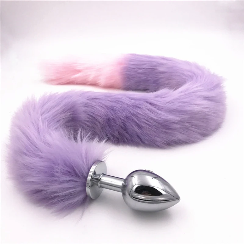 Stainless Steel Anal Plugs Tail Butt Plug Faux Animal Stopper Erotic Toys Funny Sex for Woman H8-5-133B | Красота и здоровье