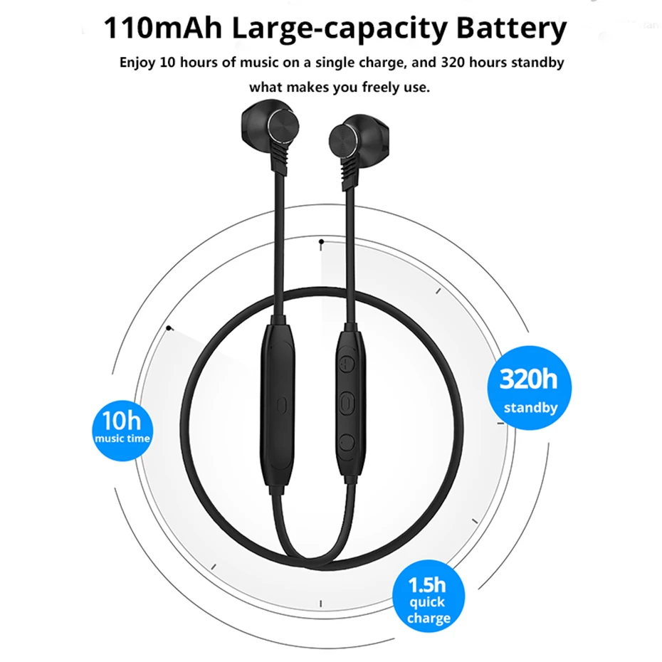 Langsdom наушники беспроводные Bluetooth для Xiaomi Bass Беспроводные с микрофоном половина
