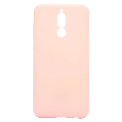 Light Pink Для HUAWEI mate 10 Lite чехол mate 10 mate 10 Lite чехол Candy мягкая резиновая задняя крышка для Huawei mate 10 Lite чехол Huawei maimang 6 - Цвет: Light Pink