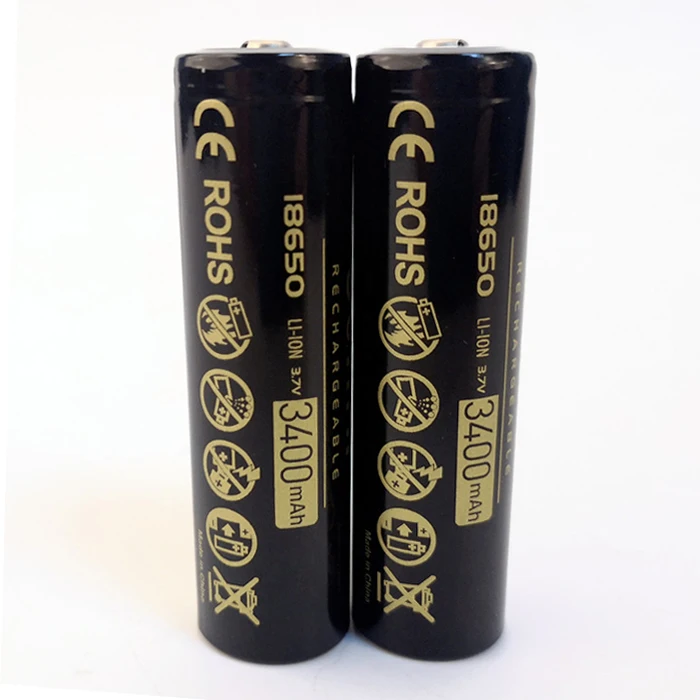 Sofirn перезаряжаемая литиевая батарея 18650 3400mAh реальная емкость 3,7 V 3C 10A литий-ионная аккумуляторная батарея для фонарика электронной сигареты