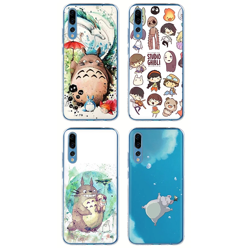 Чехлы для телефонов Studio Ghibli унесенный спиралью Тоторо чехол Huawei Honor 6A 6C 7A Pro 7C 7X 8C 8X