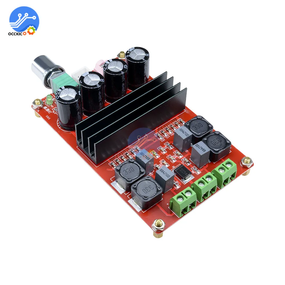 Плата цифрового усилителя звука TPA3116 2*100 Вт 12 24 В|board board|board for arduinoboard digital |