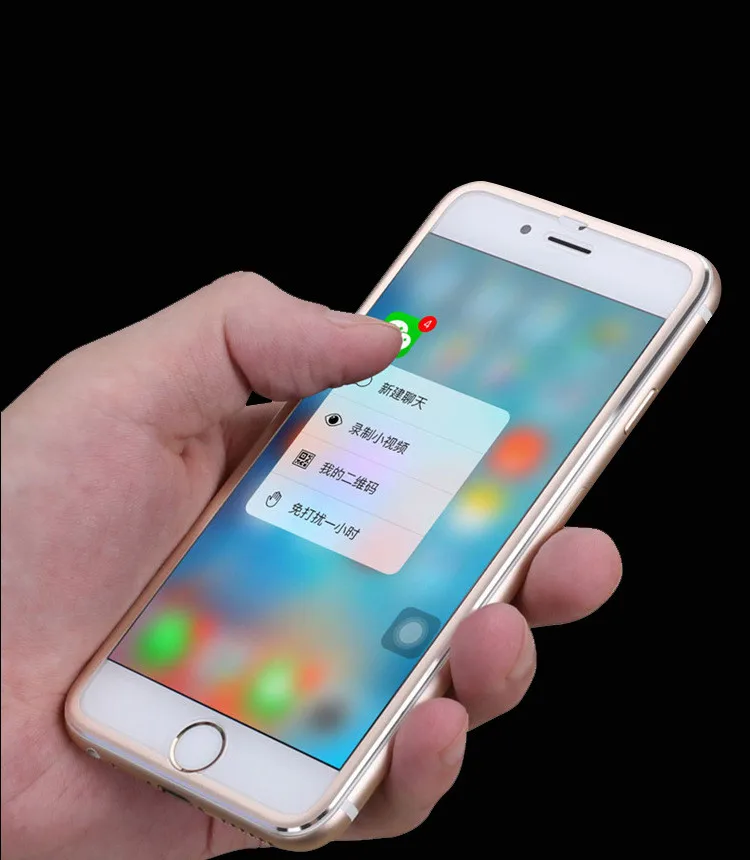 Закаленное стекло для iphone 8 6 6S 7 Plus 5 5S SE полная защита экрана 3D алюминиевый сплав