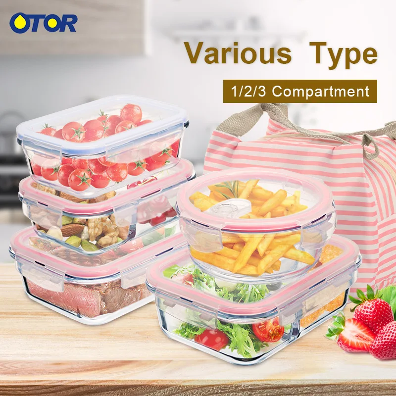 Бесплатная доставка коробка для обеда из здорового материала 3 отделения