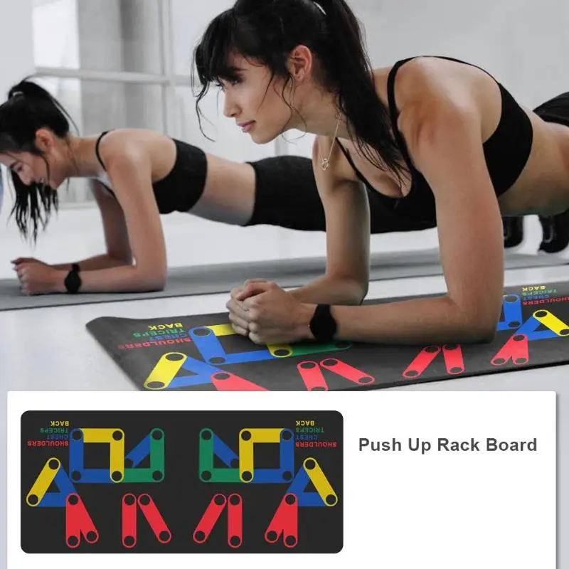 Многофункциональный S/H форма стенд бар Push Up стойку доска противоскользящая Бодибилдинг система обучения дома фитнес оборудование для упражнений