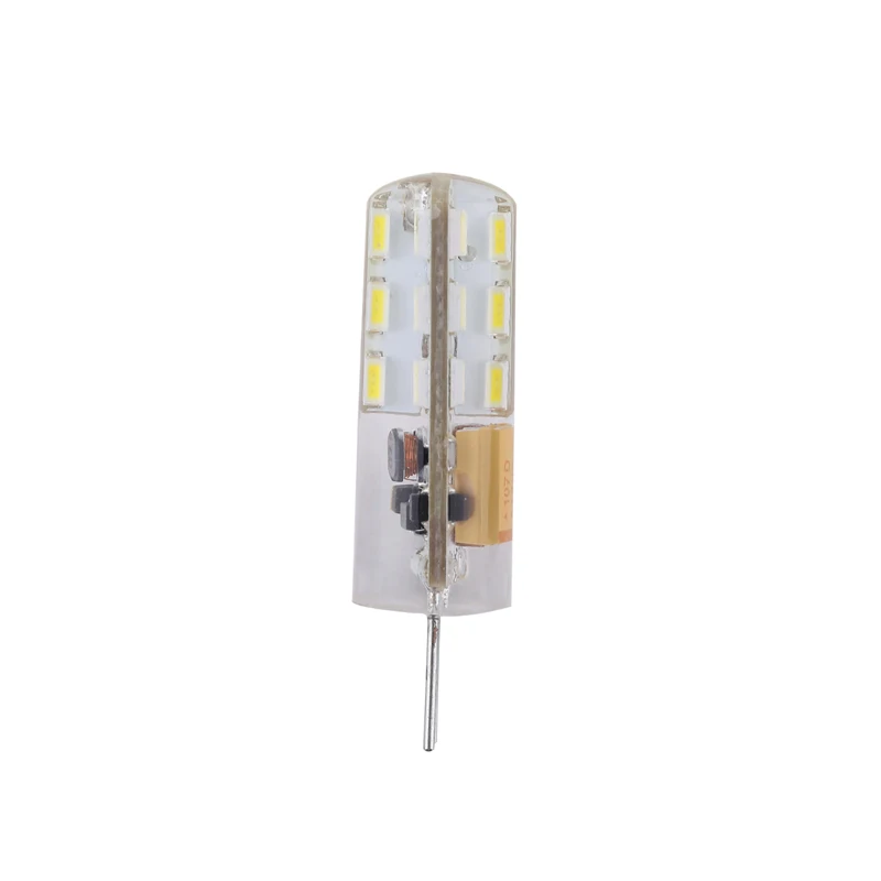 10x Светодиодная лампа g4 12 v светодиодные лампы SMD3014 24 светодиодами и ИК-подсветкой дальностью действия кукурузы лампа Ac/Dc 12 вольт силиконовые мини-светильник с энергосберегающей высокой яркости светильник s