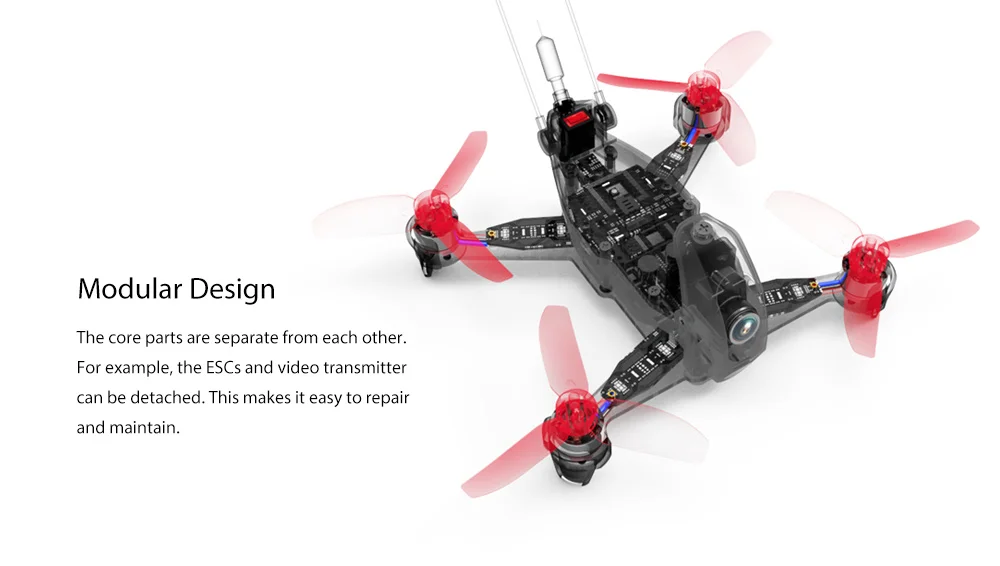 Walkera Rodeo 110 Радиоуправляемый Дрон 110 мм мини-Дрон 600TVL HD камера 2,4 ГГц 7CH FPV гоночный Квадрокоптер бесщеточный версия ARF/RTF