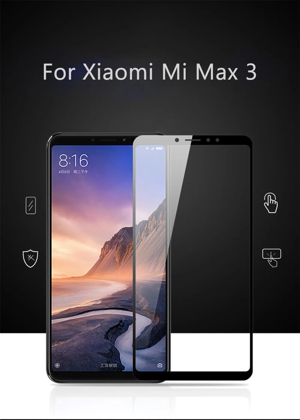 Для Xiaomi mi Max 3 закаленное стекло Xiaomi mi 8 полное покрытие экрана Защитное стекло для Xiaomi mi Max3 mi Max3 mi 8 закаленное стекло