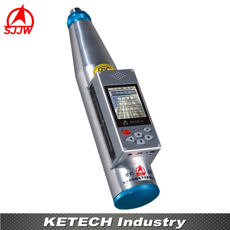 Интегрированный цифровой голосовой бетонный тестовый молоток Rebound Hammer с ИК