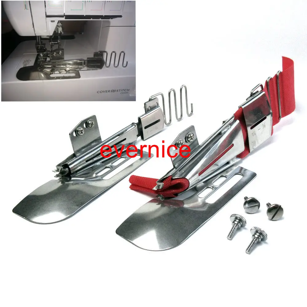 2 комплекта двойного сложения B типа Binder 4 способа для Janome Coverpro Babylock Coverstitch | Дом и