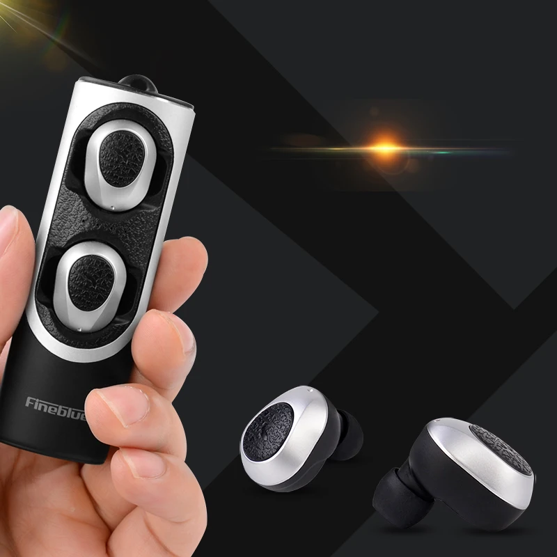Fineblue RWS X8 TWS Bluetooth 5 0 Handsfree Беспроводная стерео Музыкальная гарнитура невидимые