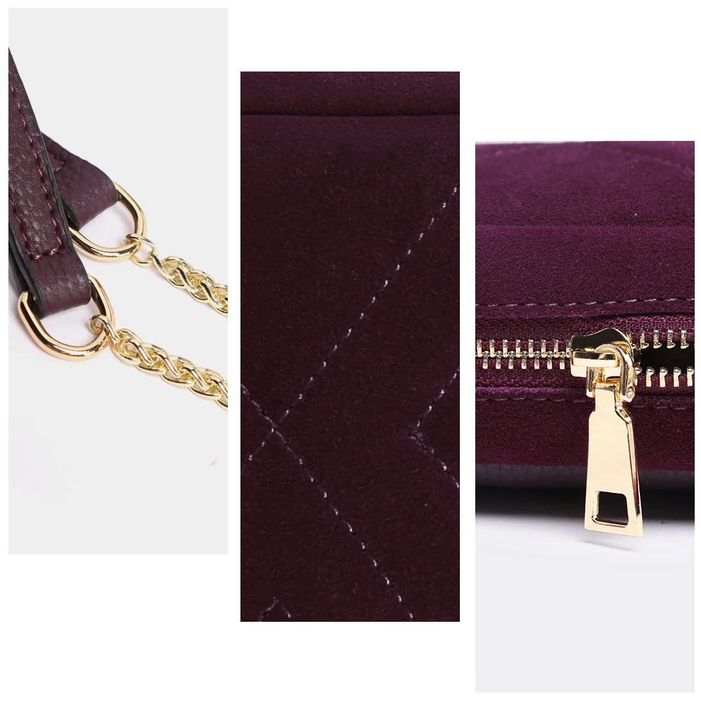 2018 женская маленькая сумка на плечо из натуральной замши Брендовая для отдыха