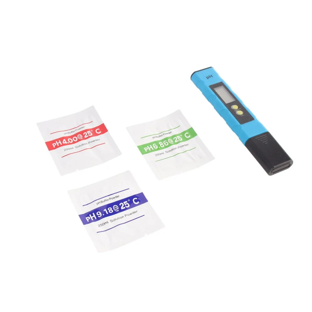 Ph-112 Automatic Correction Digital LCD pH Meter Tester Pen Auto Temp Compensation Aquarium Water Quality No Backlight | Инструменты