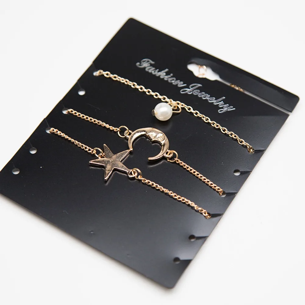 Нежный контракт мода Луна жемчужный браслет костюмы женский звезды jewelry любовь