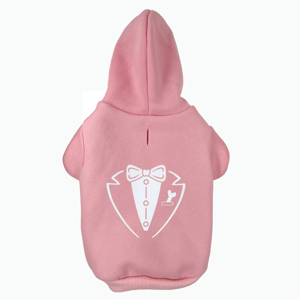 Костюм напечатанный питомец щенок Одежда для собак худи Джемперы спортивные