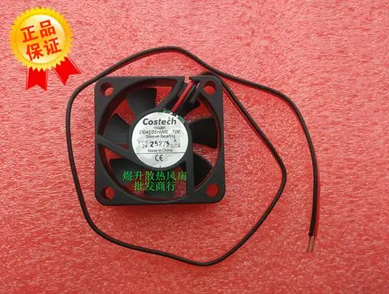 4010 D04E05HWS слишком DC24V 0.09A 4 см 2 линии Инвертор Вентилятор охлаждения|Кулеры и