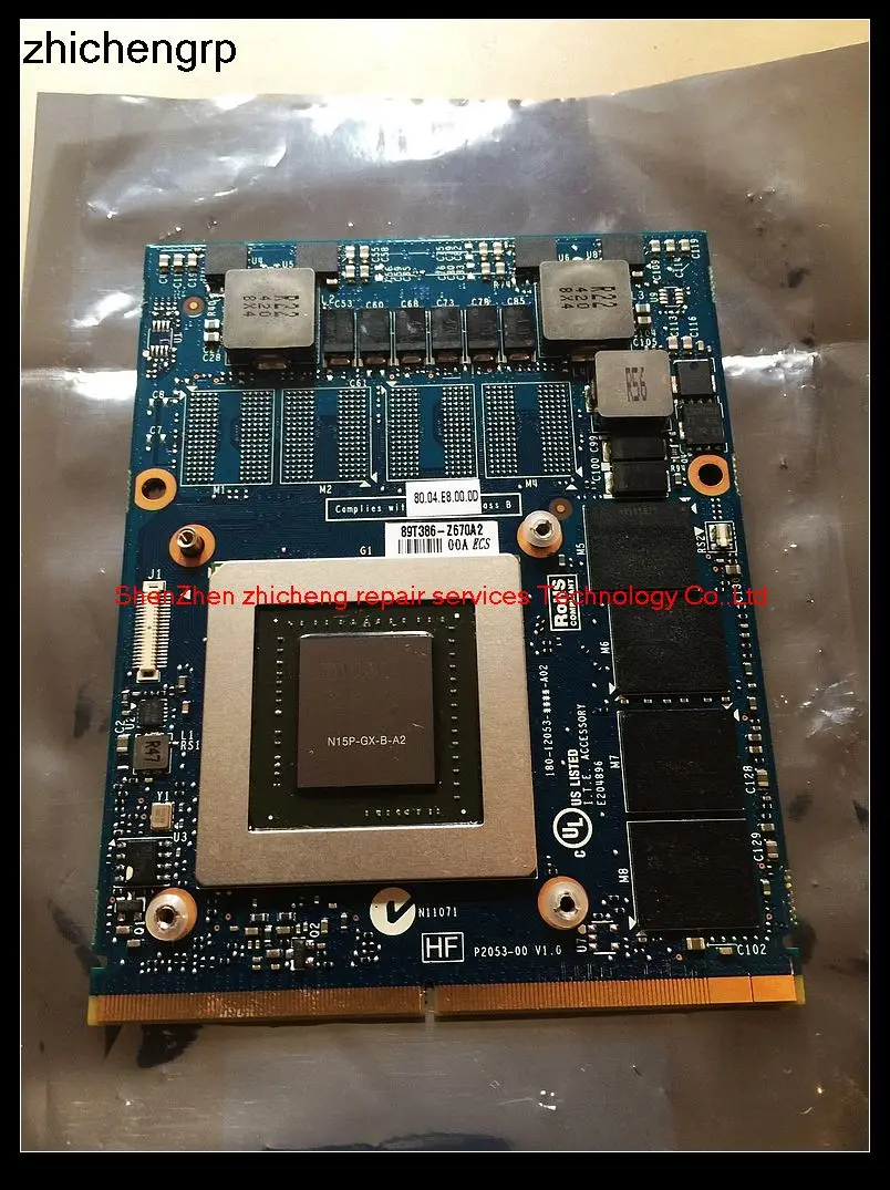Видеокарта для ноутбука DELL Alienware M17X R5 M18X R3 J0M0K N15P-GX-B-A2 GTX860M GTX 860M MXM 3 0 DDR5 2 Гб |