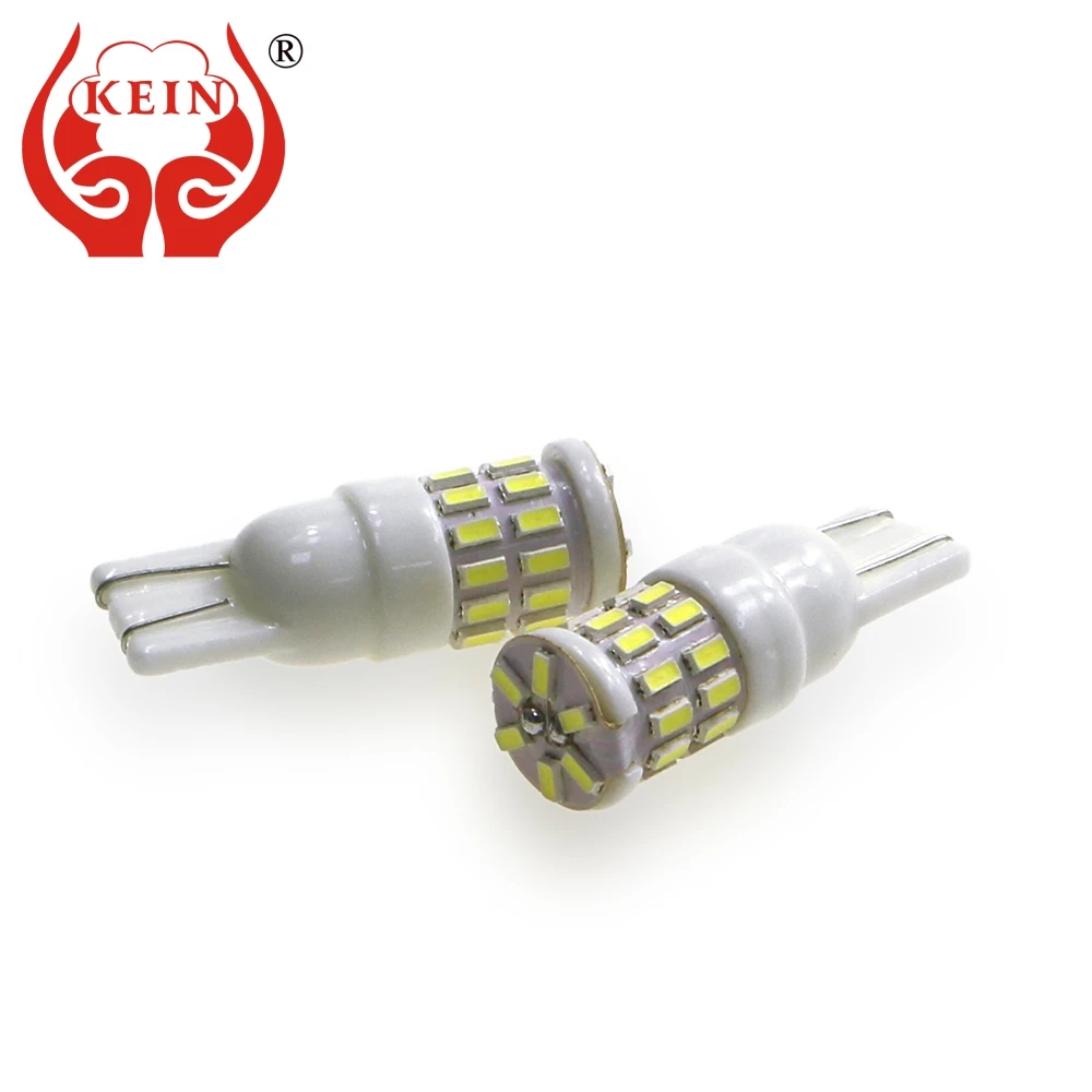 KEIN 2 шт. керамика 30smd T10 W5W 194 светодиодный автомобильный светильник Внутренняя