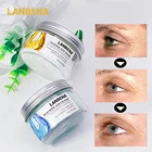 LANBENA ретинол маска для глаз Гиалуроновая кислота патчи для глаз Сыворотка уменьшает темные круги сумки линии для глаз ремонт питает укрепляющий уход за кожей