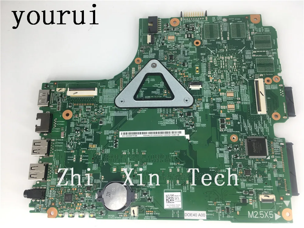 Yourui YGRK4 0YGRK4 CN-0YGRK4 для ноутбука Dell 3437 5437 доска со стандартным процессором DDR3 100%