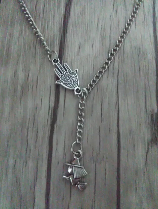 Хамса Фатима рука и ведьма для верховой езды метла модная винтажная