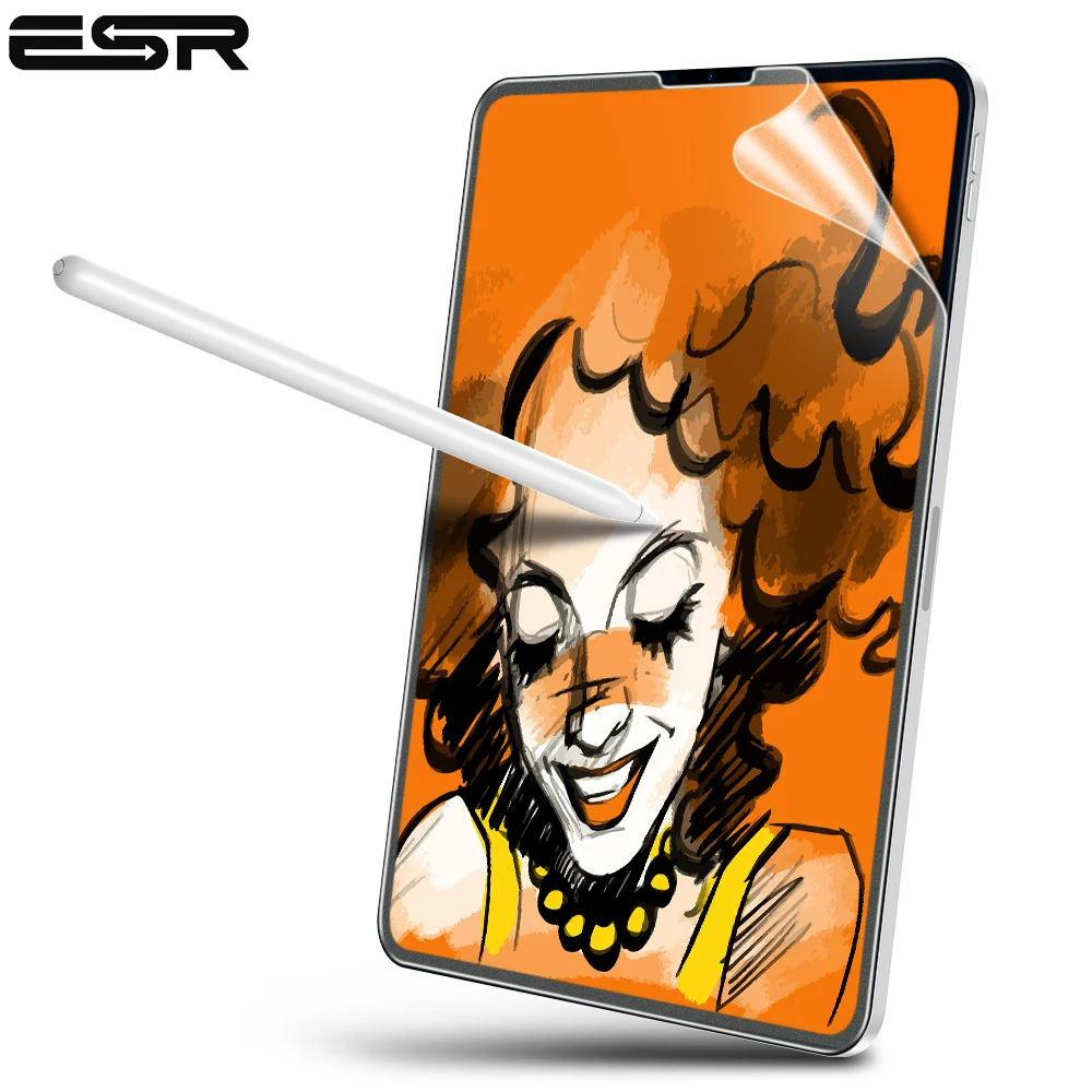ESR бумага как протектор экрана для iPad Pro 9,7 10,5 11 12,9 Антибликовая картина матовая ПЭТ-пленка для iPad Air 3 2 1 Mini 5 4