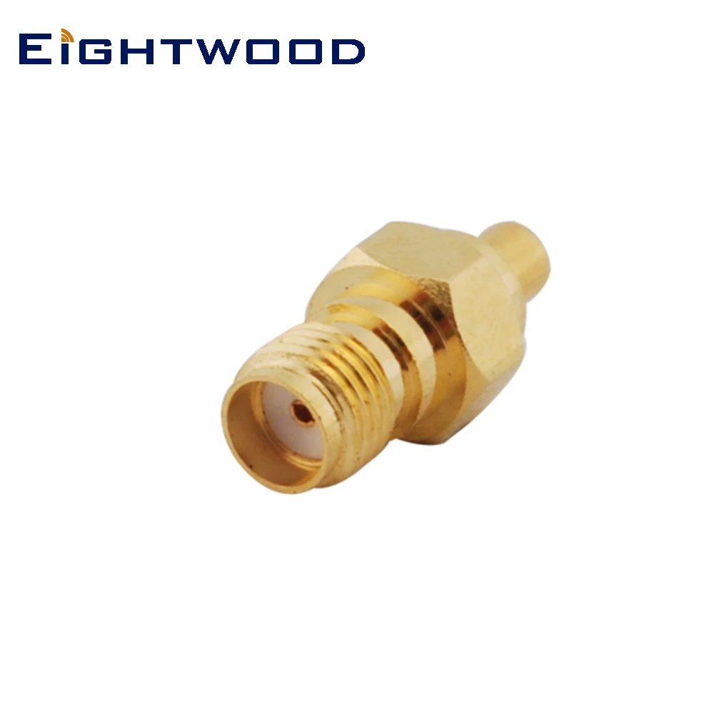 Eightwood 5 шт. коаксиальный адаптер SMA в MMCX RF гнездо Гнездо прямой разъем между