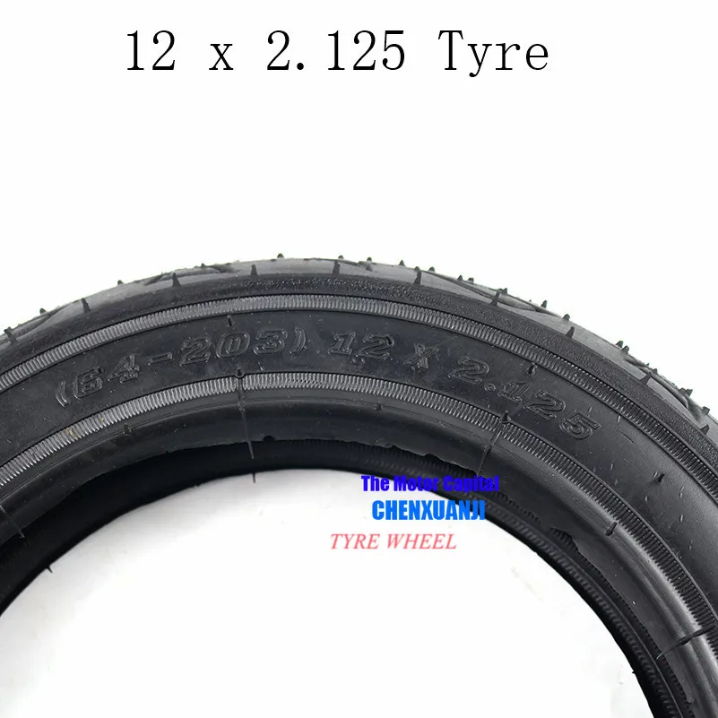 Новые 12x2,125 64-203 шины 1" для велосипеда, скутера, коляски, шины, внутренние Трубы 12x2,125 12x1,75 шины 12 1/2x2 1/4 шины для колес