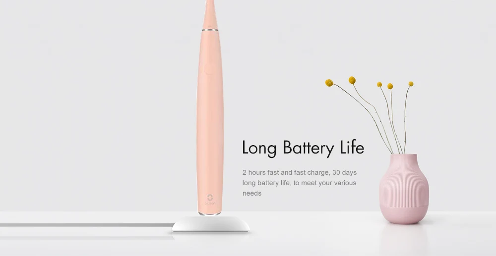 Oclean Air APP управление USB перезаряжаемая звуковая сильная Чистка электрическая зубная щетка