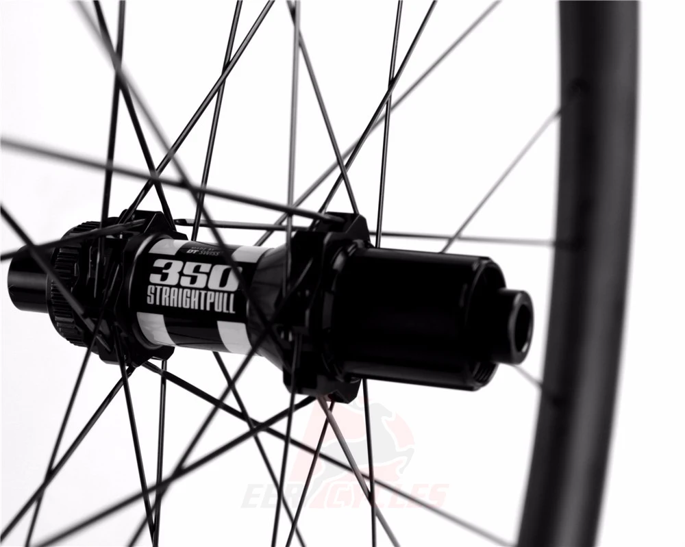 1301g 350S Boost 30 мм Широкие карбоновые MTB XC колеса сквозной оси клинчерная бескамерная