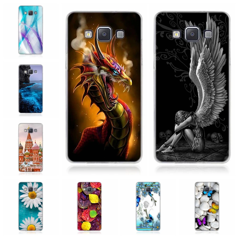 Силиконовый чехол для Samsung A5 2014 защитный Galaxy A500F A500FU 5 0 дюйма мобильный телефон из