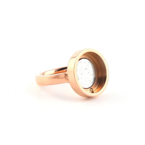 Винни Дизайн Jewelry Carpe Diem Сменные Камбио кольцо для 12 мм Магнитная Монета Камень Размеры 7#8#9#10 шт./лот