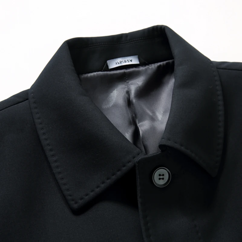 Новое поступление 2019 стильный мужской эксклюзивный тренчкот деловая