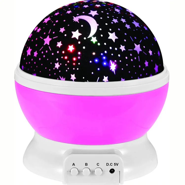 Новая светодиодная лампа Moon Sky Stars для детской комнаты меняющиеся цвета USB подарки