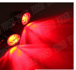 Aluminum Turn Signal Light Red Lens For Kawasaki Vulcan Classic VN 400 VN500 VN800 900 1200 1500 1600 2000 Chopper Cruisers |