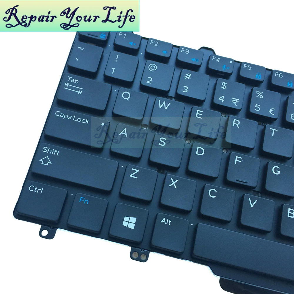 Сменные клавиатуры для ноутбука DELL Latitude E7270 E7250 13 7000 7350 03WN15 US раскладка с