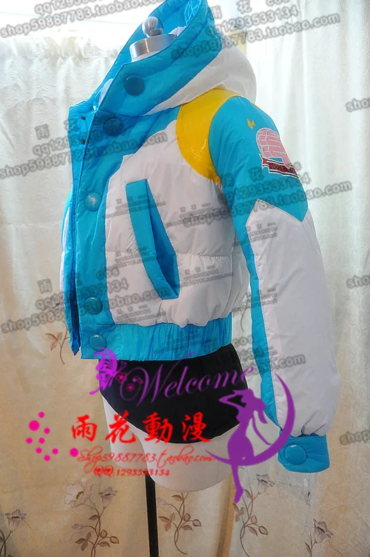 Athemis драматическое убийство серагаки Аоба пальто Аниме Косплей Костюм на заказ