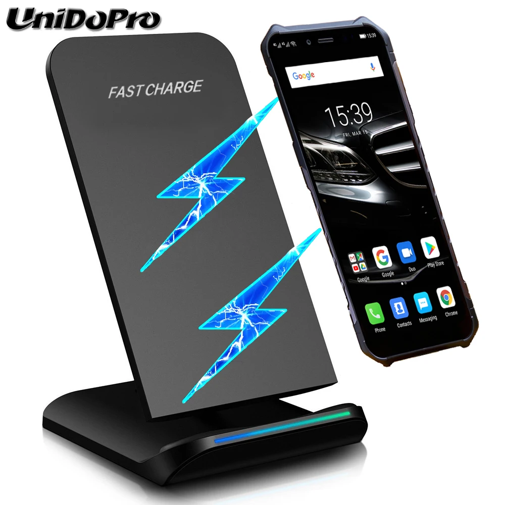 Qi-сертифицированное 10 Вт Беспроводное зарядное устройство для Ulefone X, Armor X, Armor 7 6S 6E 6 5 5S держатель для мобильного телефона