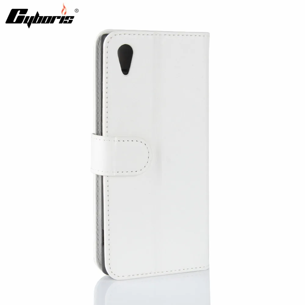 Чехол CYBORIS для Sony Xperia XA1 кожаный чехол книжка Crazy Horse с отделением карт|phone cover|sony