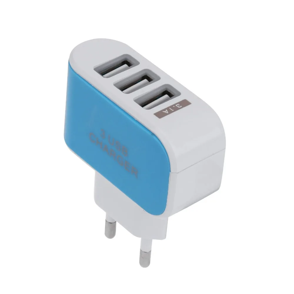 Зарядное устройство с 3USB портами 5 В 2 А 100 240 в|plug socket|standard plugtravel socket |