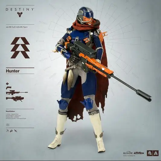 1:6 масштаб 3а игрушки серия Destiny Hunter Goldspiral Shader фигурка осень Splendor Shader Goldspiral Shader фигурка кукла игрушки подарок - Цвет: 3