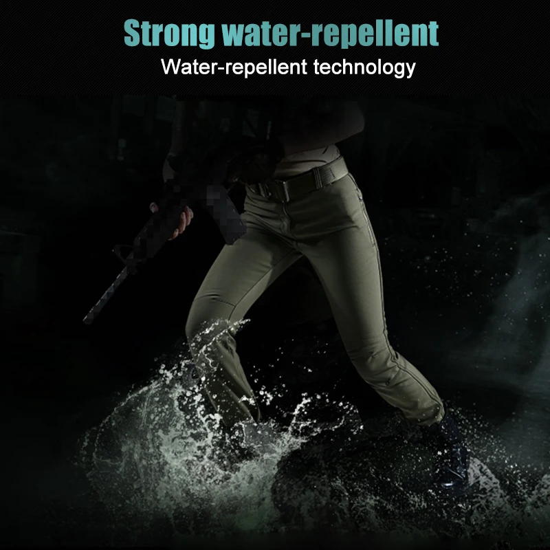 CQB открытый Спорт Тактический Softshell Для женщин брюки Кемпинг Пеший Туризм
