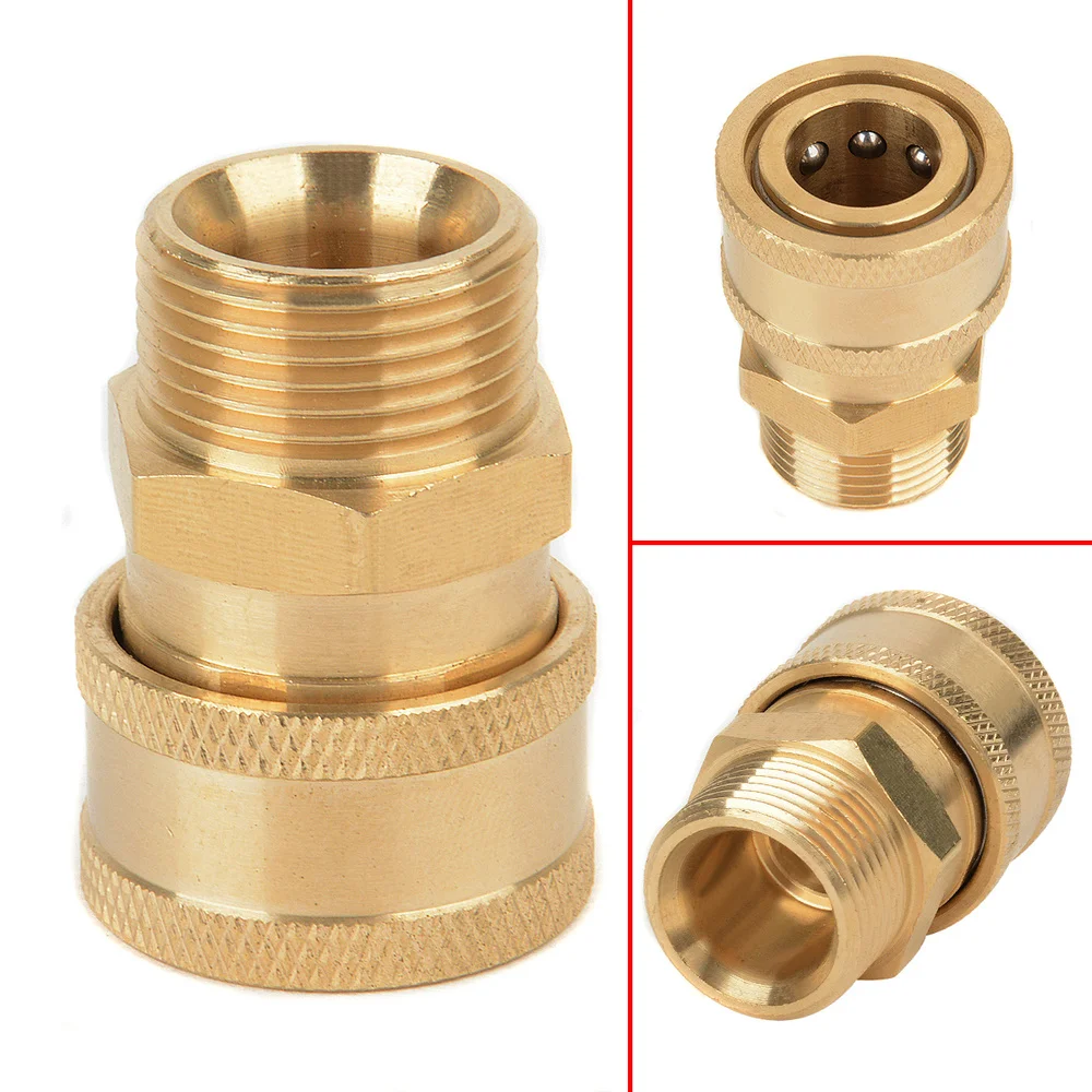1 шт. Медь 3/8 &quotвнутренняя резьба Quick Release В комплект поставки входит адаптер