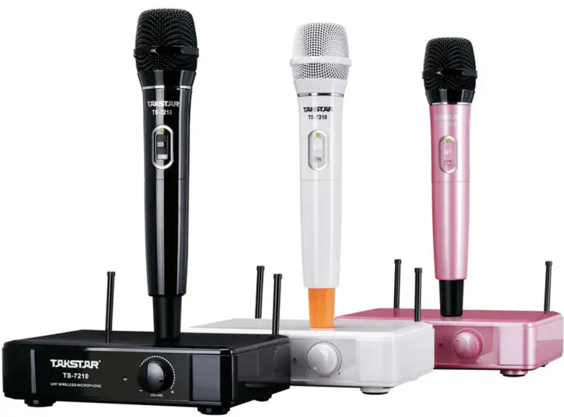 Цветной дополнительный Takstar TS 7210 UHF семейный развлекательный беспроводной