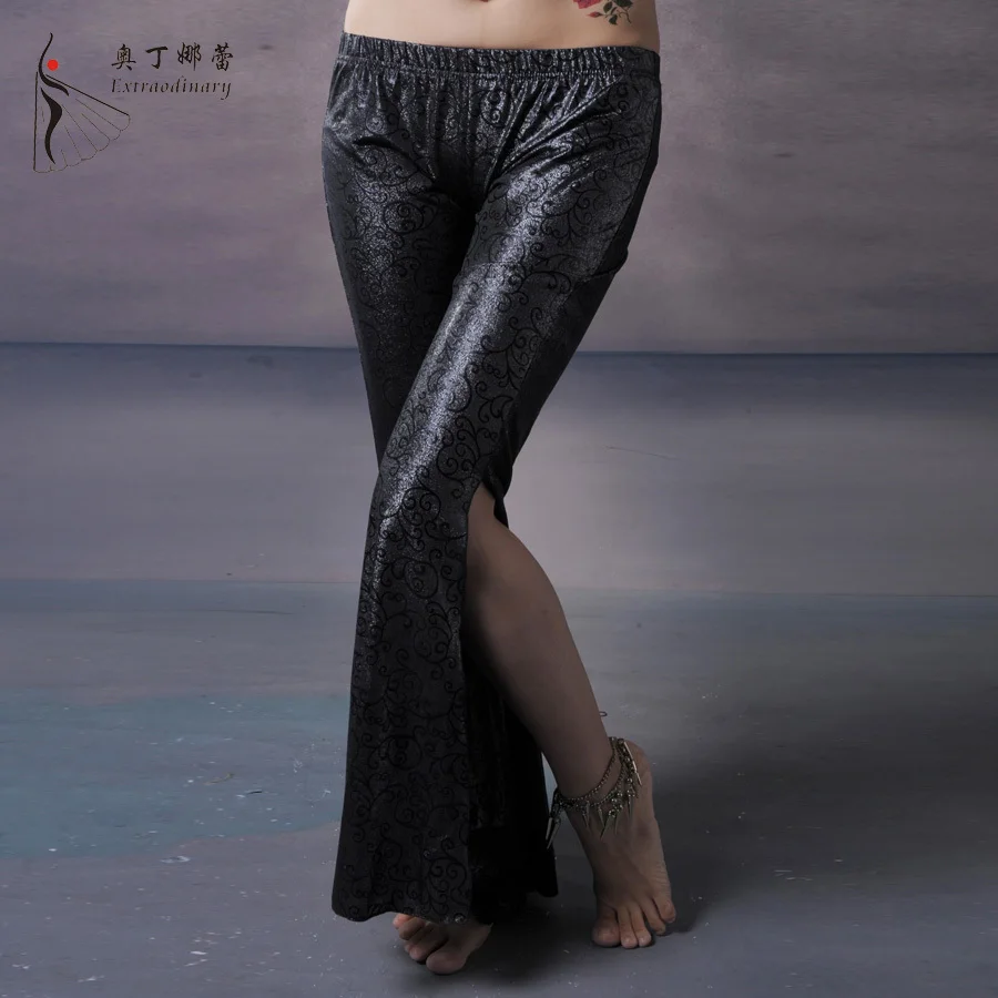 Брюки для танца живота атласные брюки профессиональные женские йоги|belly dance