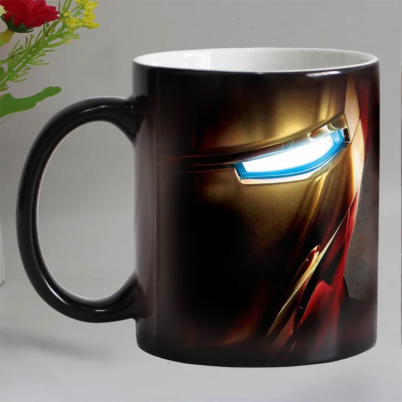 Бесплатная доставка новый дизайн термочувствительная кофейная чашка
