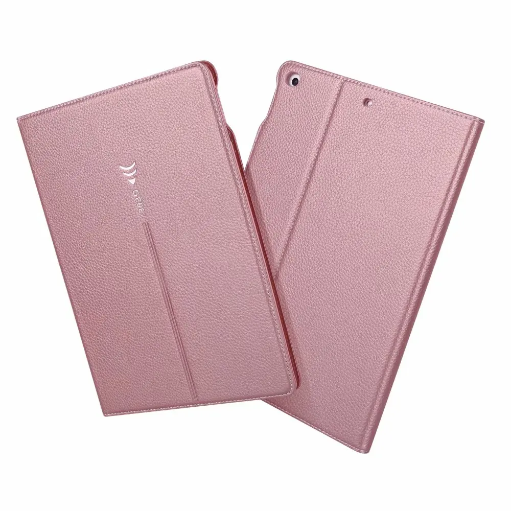 Чехол из натуральной воловьей кожи для нового ipad 9 7 2017 2018 Силиконовый ТПУ чехол