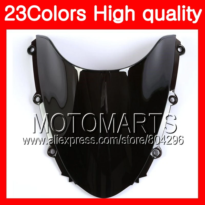 

23Colors Windscreen For HONDA CBR 1000RR CBR 1000 RR 06 07 CBR1000 RR 07 CBR1000RR 2006 2007 Chrome Black Clear Smoke Windshield