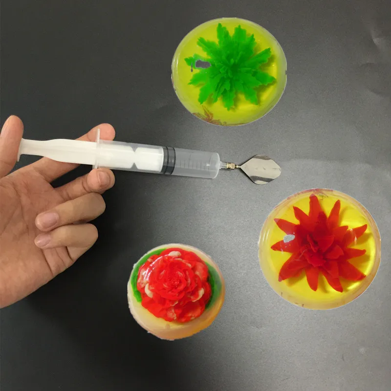 Special Amazing 10 Pcs/Set 3D Jelly Art Tools Cake Jello Gelatin Puding Nozzle Leaves | Дом и сад